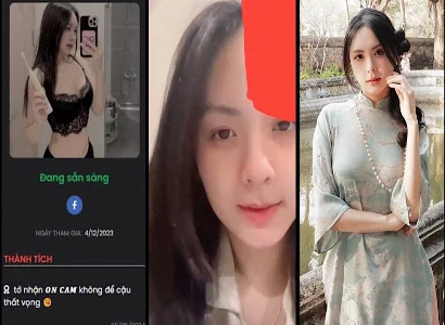 em Quinnn nóng bỏng trong chat thể hiện trong đoạn phim